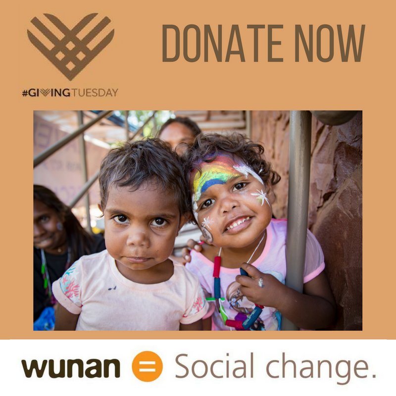 #givingtuesday wunan.org.au/donate