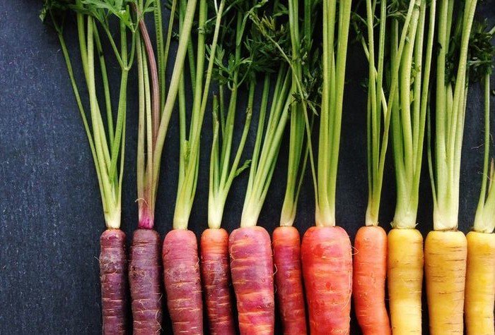 DSUMarket's tweet photo. ITEM OF THE WEEK: Rainbow Carrots! Packed with all kinds of vitamins - perfect for exam season! $2.30/ 2LB bag! #local #fresh #affordable https://t.co/3e7SmDyEpM
