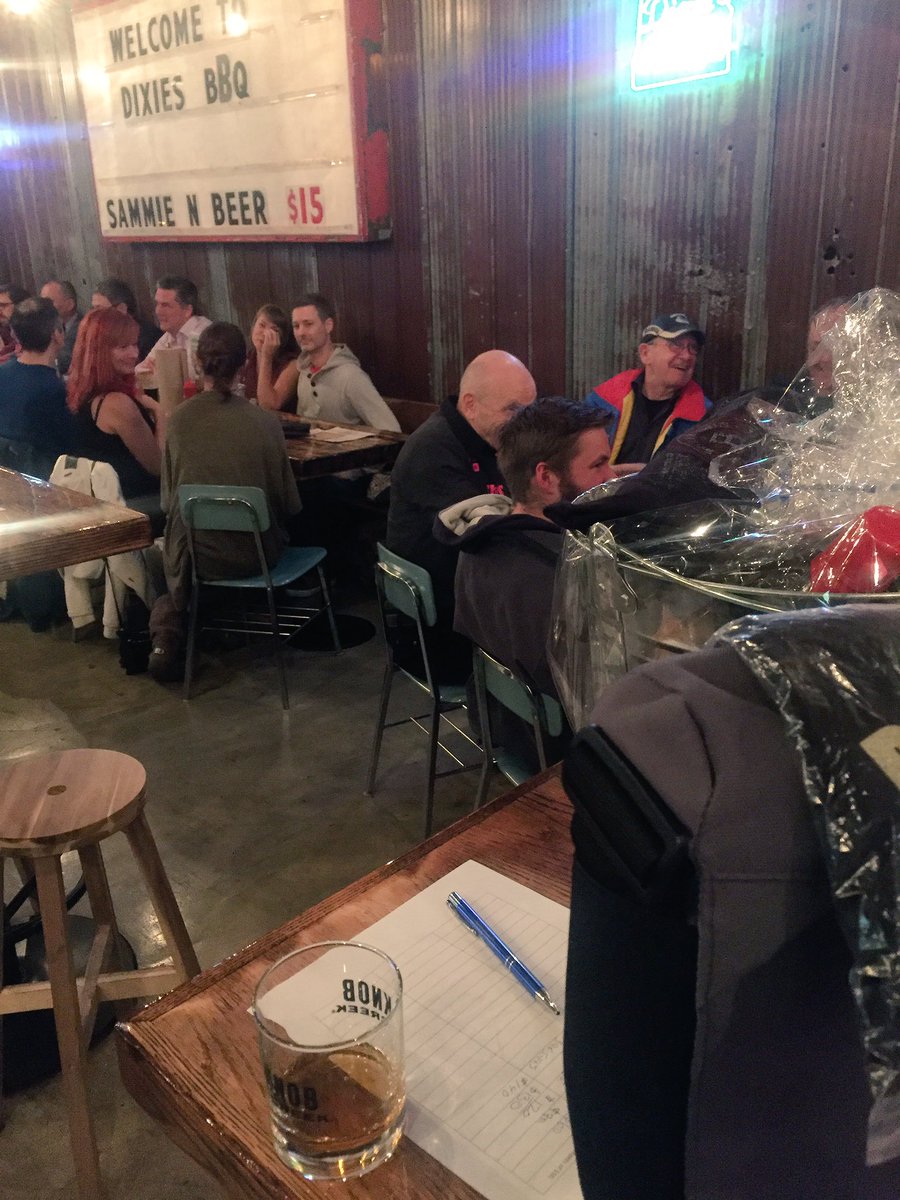 Tangooyvr's tweet photo. Drop by @meatatdixies for their #Movember fundraiser! Good vibes and an awesome cause! #ThisOneIsForIan via @GringoYVR #charity #yvr https://t.co/x1u9WwvIa2