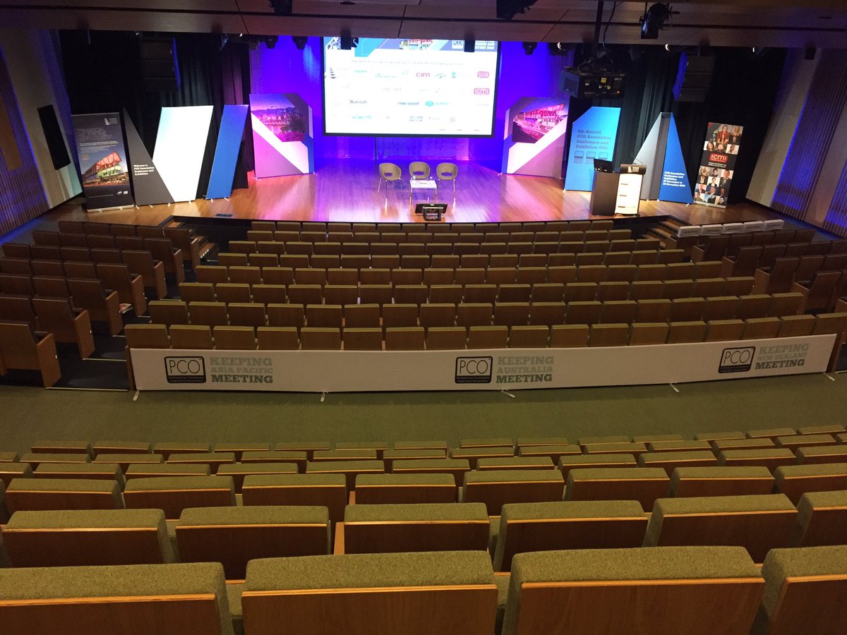 mikecrossland's tweet photo. Sound check complete #PCOA16 and now it's time to fill the place and do what I love doing! All smiles https://t.co/vb4kzggD0H