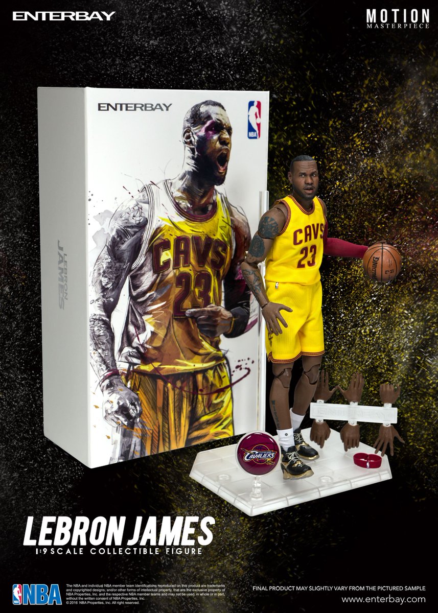 予約開始】エンターベイのNBA1/9フィギュア「モーションマスターピース