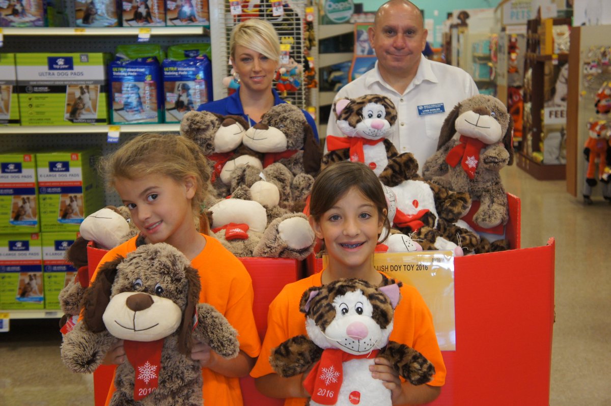 BGCofCCFL's tweet photo. Stop by @PetSmart #portcharlotte to adopt Chance and Lucky today! All stuffed animals will be donated to the youth of Charlotte County. https://t.co/f1jz2hAafm