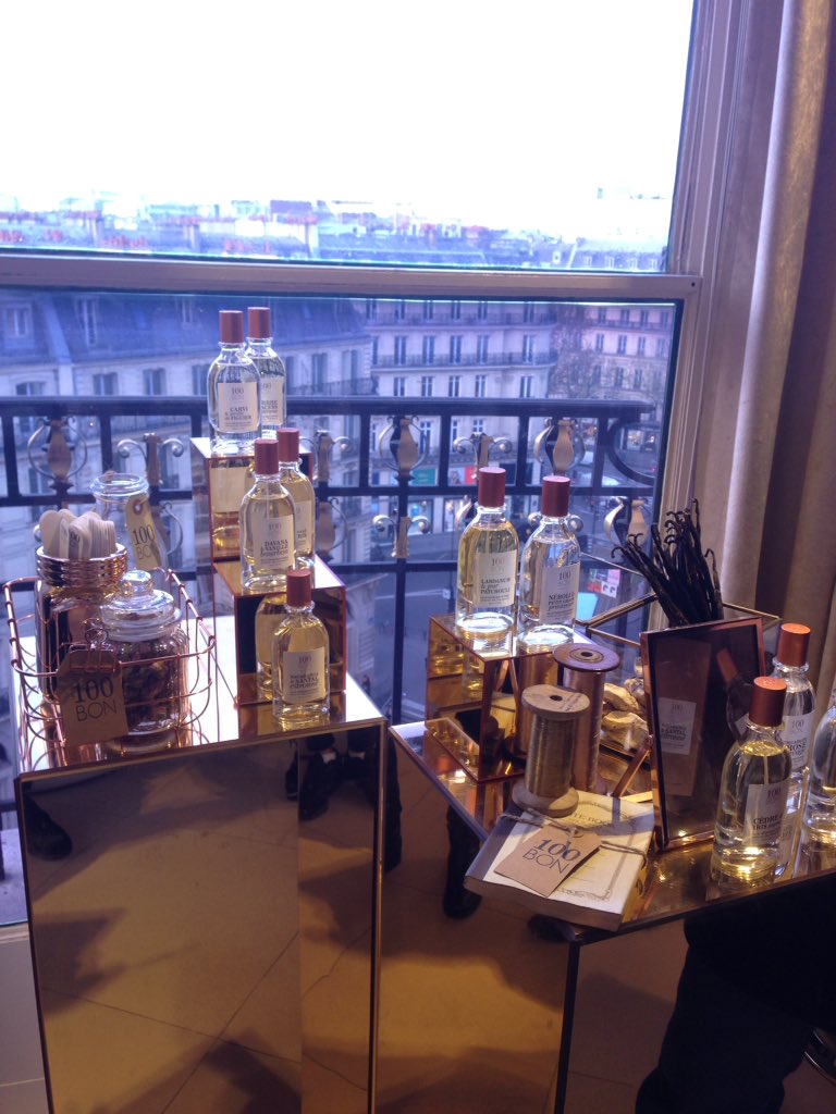 La nouvelle marque de #parfums accessibles #100bon sera en exclusivité au @printemps #haussmann à #paris