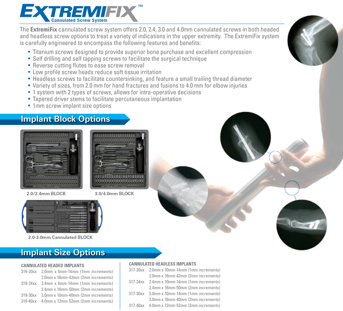 OsteoMedSOURCE's tweet photo. #ExtremiFix #cannulated #screw system treats a variety of indications in the #upper #extremity. For more information https://t.co/VcaEQ4ePpK https://t.co/8rN1cXOqVf