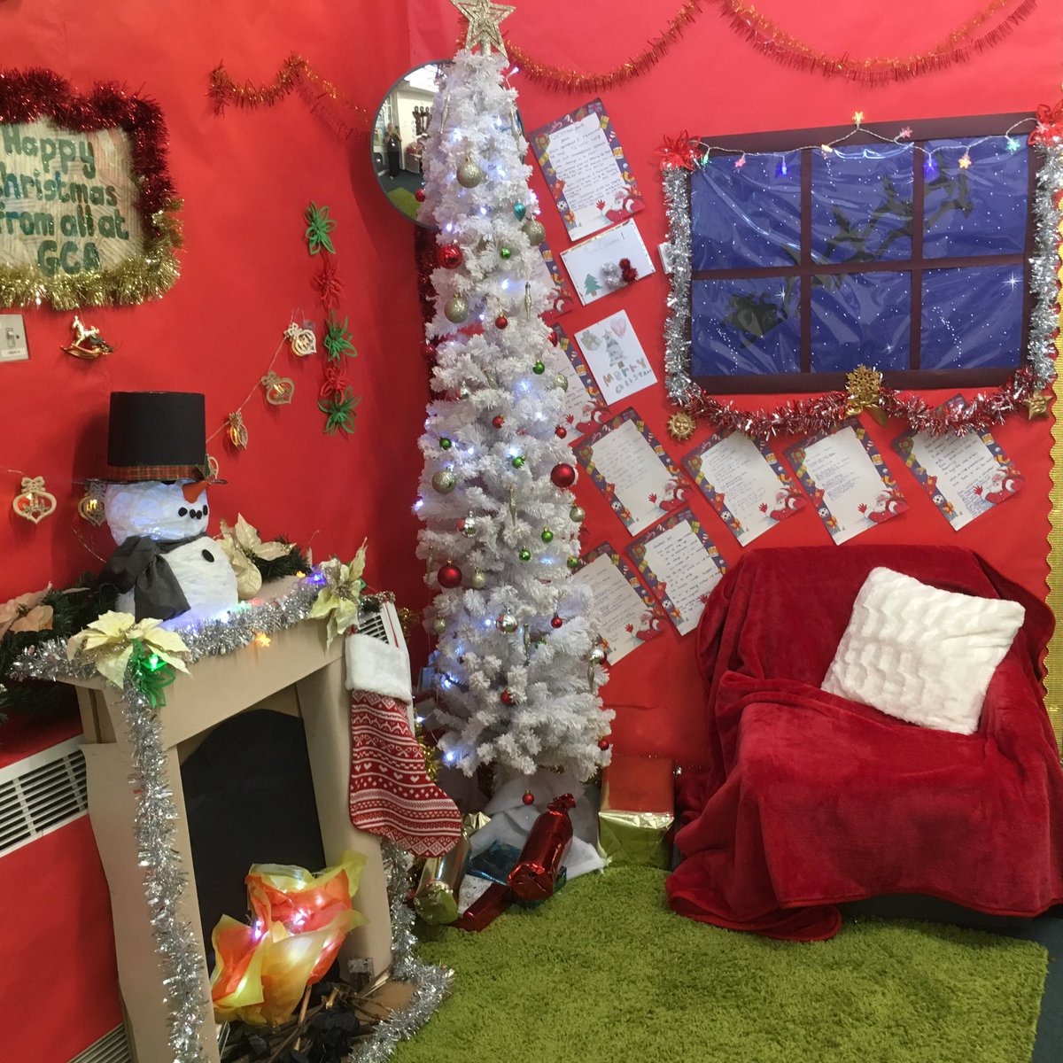 Christmas at GCA - Looking very festive!  Thanks to the GCA team for all your hard work☃️