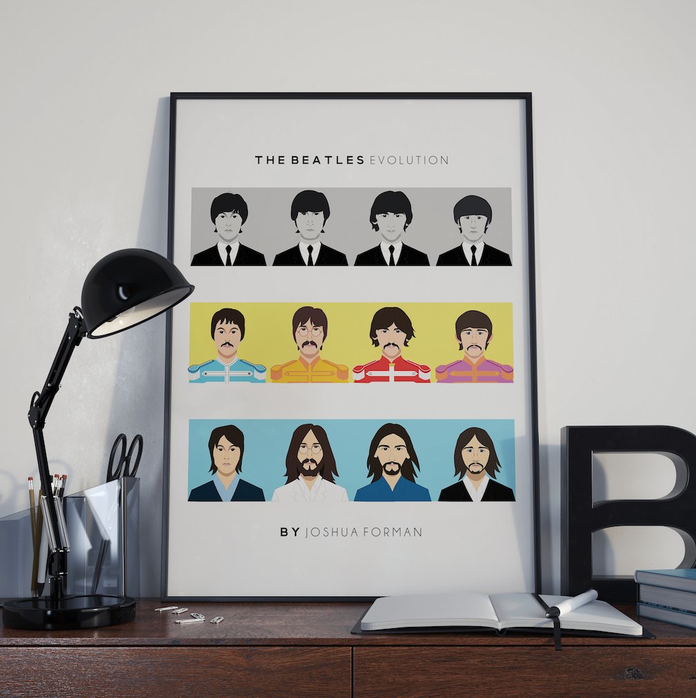 It's going to be a FAB, FAB Christmas. Beatles Evolution in the @EtsyUK store!
etsy.me/2gYDjtD
#Beatles #WARISOVER #Christmas #art