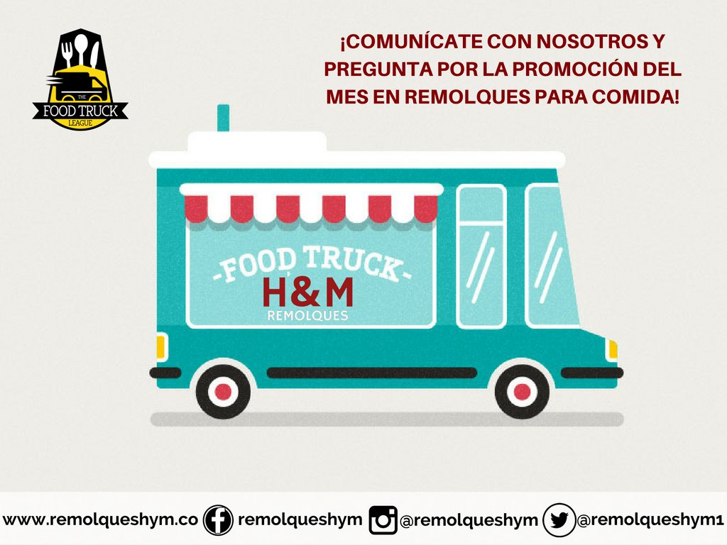 remolqueshym1's tweet photo. Pregunta por la promoción del mes en remolques para comida. https://t.co/jzYtgmTSEv https://t.co/sEkhHH9h26