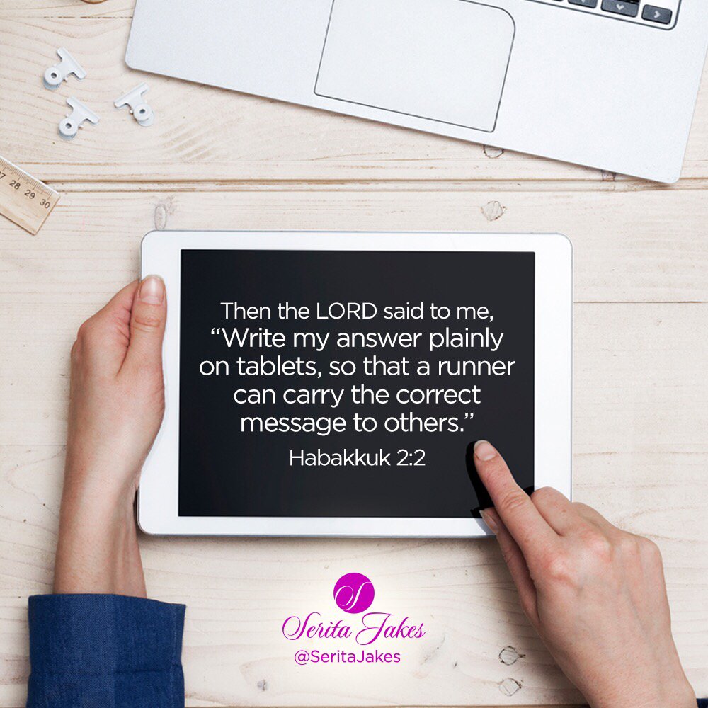FirstLadyJakes's tweet photo. 😇GM‼️Then the LORD said to me, Write my answer plainly on tablets....Habakkuk 2:2 NLT
#OurAssignment #ShareTheGoodNews #DailyDevotion https://t.co/gvikCeJKv8