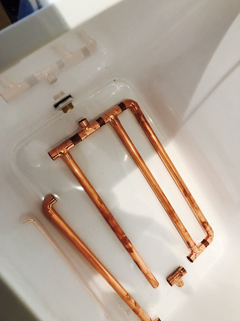 Homemade #mash tun #home brew #Scratch made