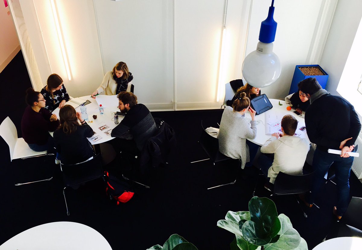 Workshop day with the students from the Belgian Advertising School. #TrueNorth #BAS #ThomasMore #GameMania