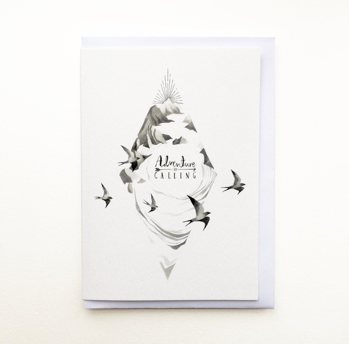 Studio_Taro's tweet photo. #Adventure is Caling' #GreetingCard is now stocked in my online shop! #stationery #GreetingcardDesigns #illustration #StudioTaro https://t.co/BeDkeQhKM5