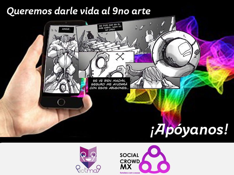 socialcrowdmx's tweet photo. EN SUS MARCAS, LISTOS FUERA!! Demos la bienvenida a @pictma9 #comics con su #campañacrowdfunding . Apóyalos aquí https://t.co/EUvDB8n1JV https://t.co/NT4d4NZbU5