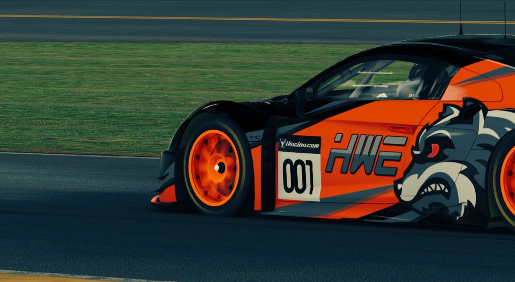 dastew's tweet photo. Howling Wolf Endurance Colors for Daytona 24h were chosen last night and the logo looks like it will be this style. Paints far from finished https://t.co/0R19ZWzr5T