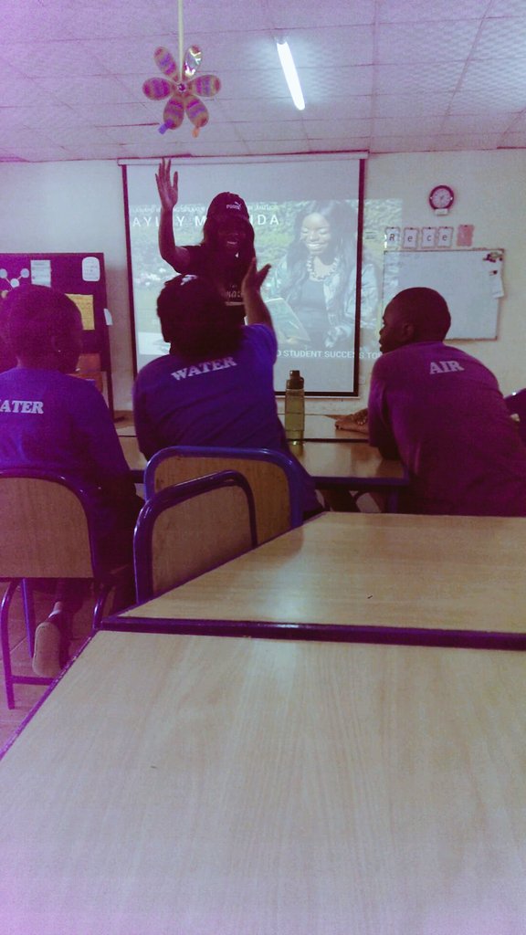 HayleyMulenda's tweet photo. The tour is underway!! We are loving the students of kampala. 🌎✈ #ABC2SSTOUR https://t.co/bDgg7JupBG
