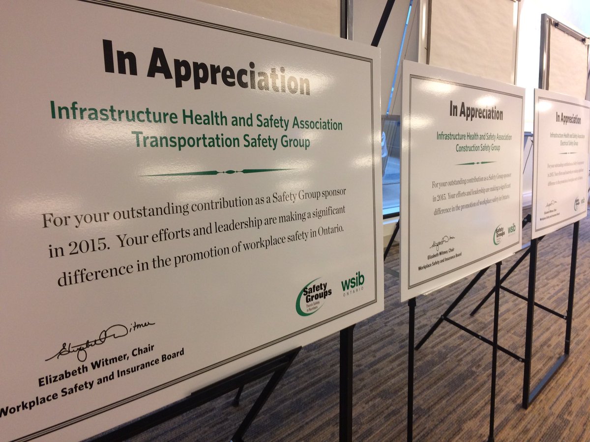 IHSAnews's tweet photo. Today is the annual #SafetyGroups rebate ceremony for @IHSAnews! https://t.co/QjnfLvtkrm
