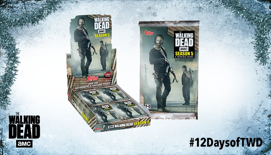 WalkingDead_AMC's tweet photo. 🎵 On the seventh day of #12DaysofTWD, #TheWalkingDead gave to me... 🎵
RETWEET for a chance to win today's prize pack! #Sweeps https://t.co/pBPG0ClLrx
