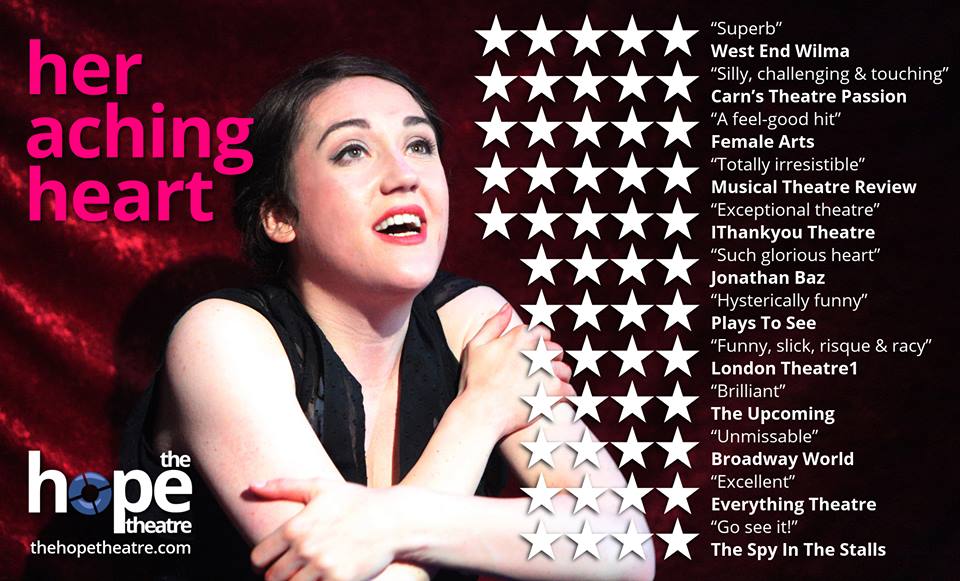 TheHopeTheatre's tweet photo. Our Harriet & Molly burst forth on the stage tonight for Week 2 of our multi-starred @HerAchingHeart Tickets at https://t.co/6Ef9P4pWAi https://t.co/gaNfPRcGSb