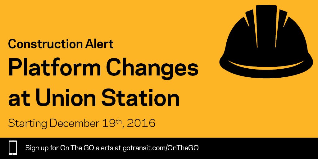 GOtransitRH's tweet image. Big #platformchanges start December 19h. Find out how you&apos;ll be affected. gotransit.com/platformchanges