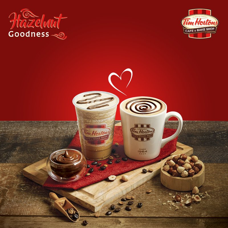 TimHortonsGCC's tweet image. Ever imagined a thousand flavors come together to create something amazing? That’s exactly the taste of our Hazelnut Latte #TimHortonsGCC