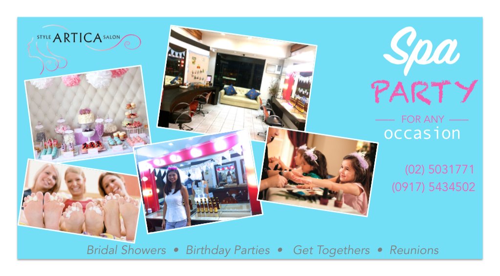 StyleArtica's tweet photo. Looking for a party venue this season? #Sparty #Timog #MotherIgnacia #QuezonCity https://t.co/Hgr81jxd4V
