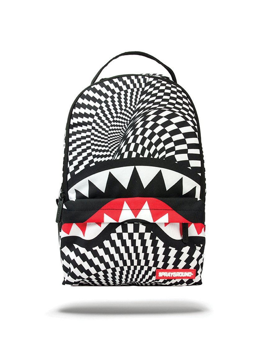 Spraygroundza's tweet photo. Our trippy shark will leave your foes dazed and confused ๐#SPRAYMAS ON CHECKOUT TO QUALIFY FOR 15% OFF #mini #backpack #trippyshark https://t.co/zRm7Q7L3TX