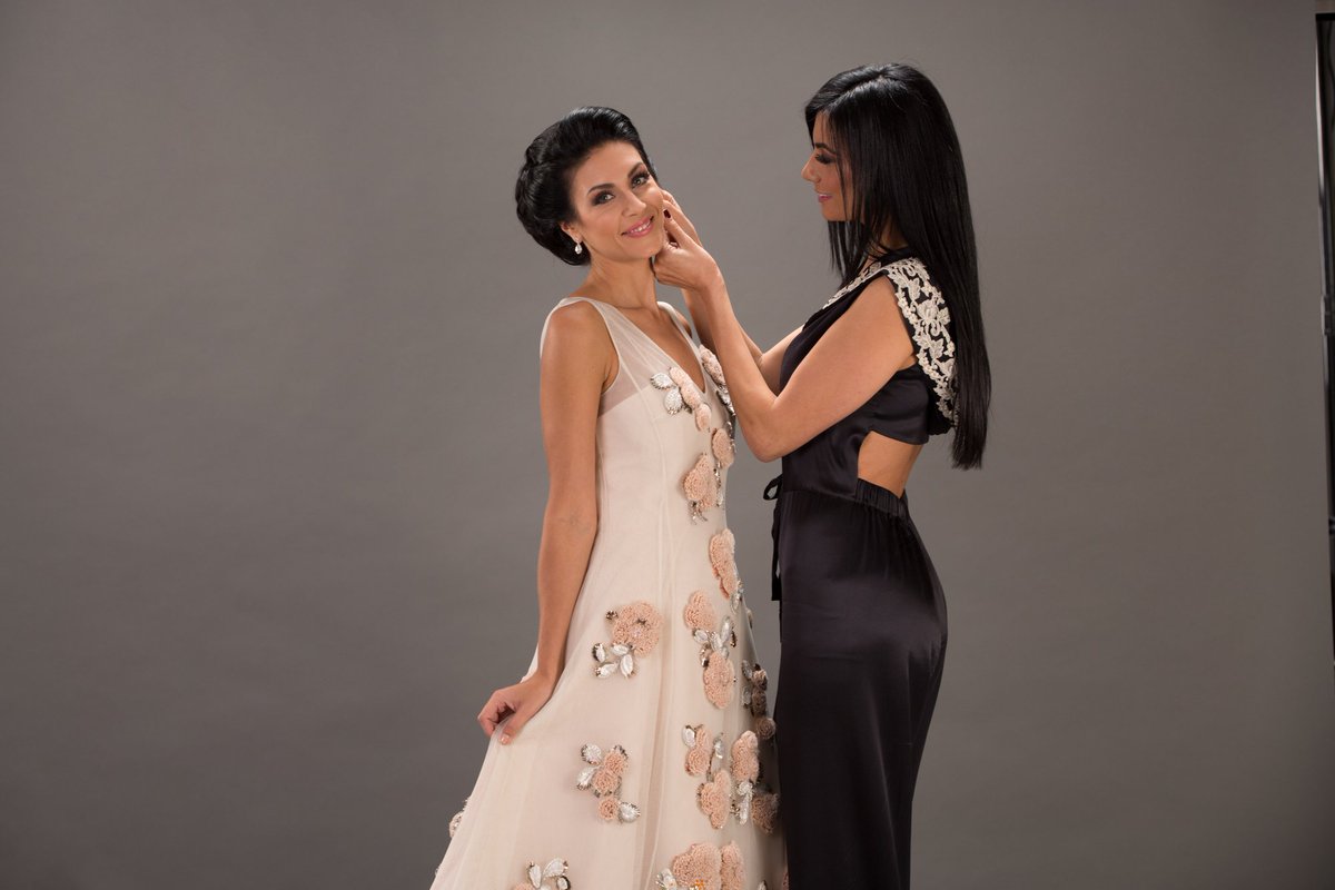 SWONEFashion's tweet photo. With a touch from Mrs. Sawsan and glam of Dior the photoshoot is picture perfect! @Dior #swoneexperience https://t.co/9v0Y9rjEJF
