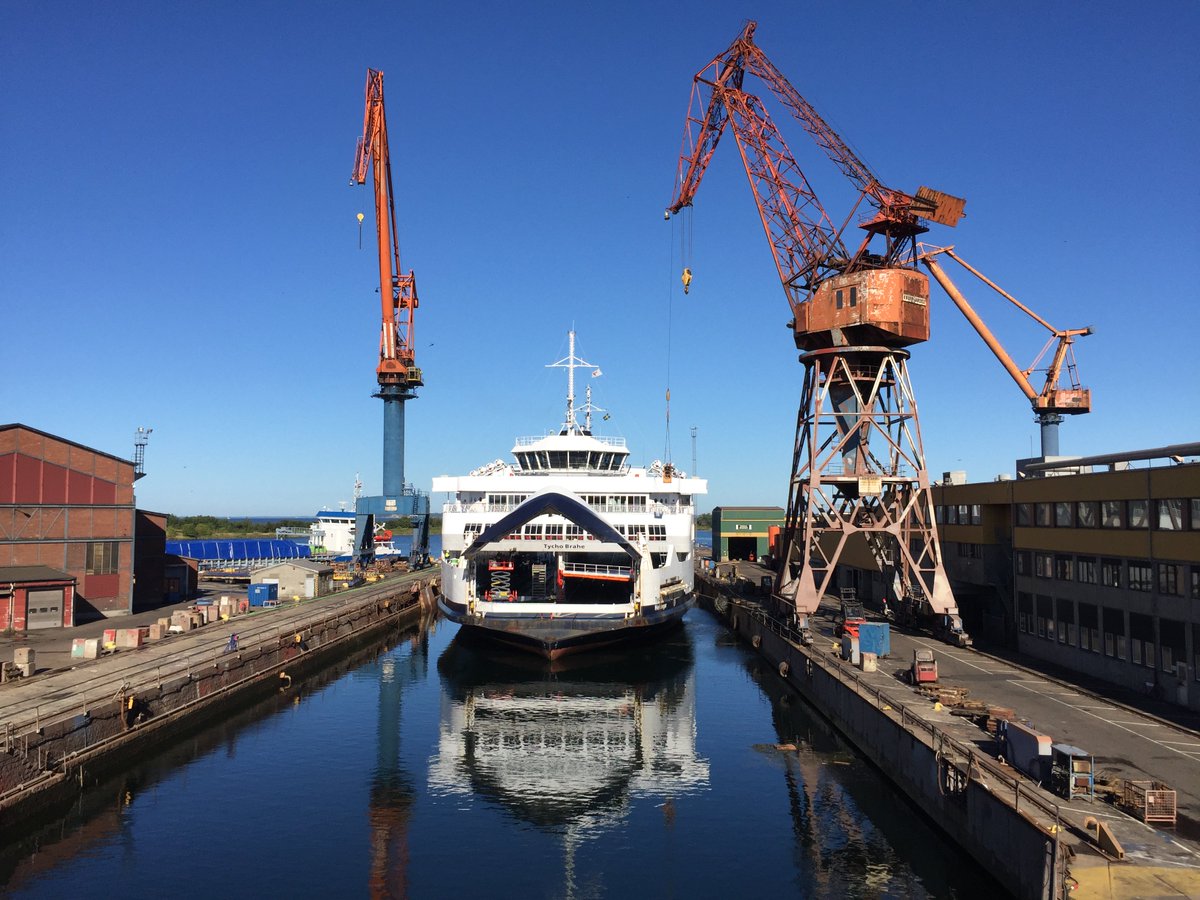 ABBMarine's tweet image. NEWS: ABB’s electrification of world’s largest emission-free ferries powers ahead after Öresund Dry Docks selected bit.ly/ABBoresund