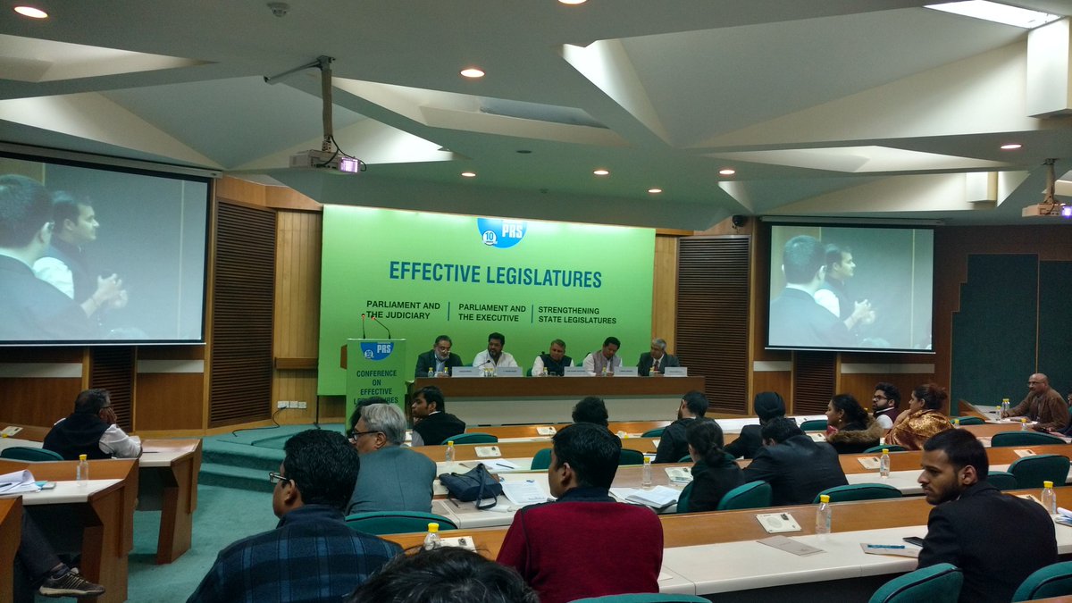 PRSLegislative's tweet photo. #Speaker Chaudhary: Direct telecast of proceedings has improved the accountability and behaviour of the #BiharAssembly. #PRS2016 https://t.co/2fyUbqaz8z