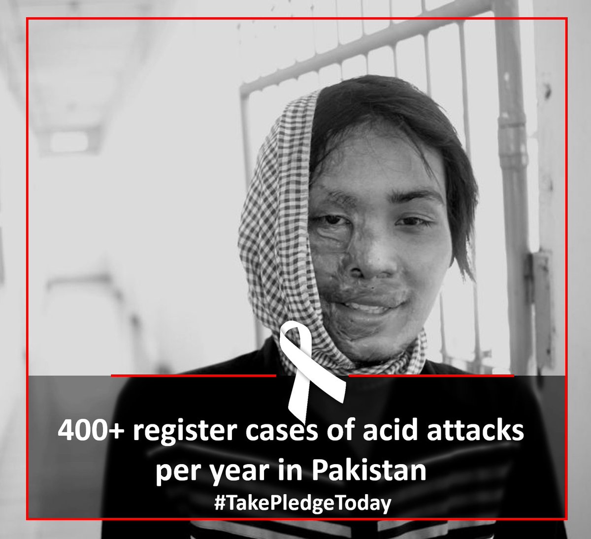 Askwhiteribbon's tweet photo. 80% of the #acidattack victims are women, and almost 70% are below 18 years. #TakePledgeToday #Ipledgetoday https://t.co/ba5IqPcRGR