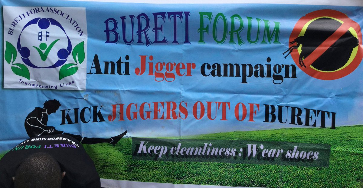 Real transformation happens when a person who had jiggers contact you that they have been healed and are greatfull.
Great news.