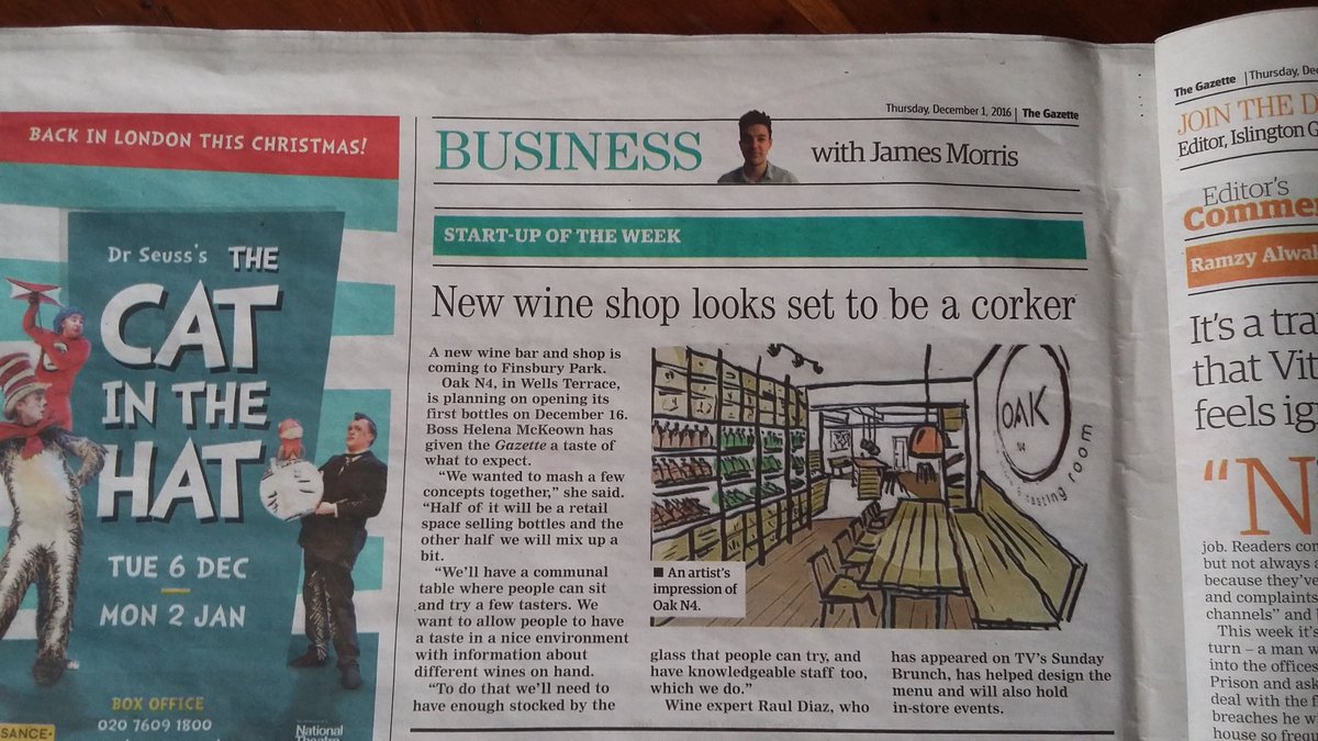 thank you <a href="/islingtongztte/">Islington Gazette</a> for the mention. We are still on track for the 16th... <a href="/rauldiaz39/">Raul Diaz</a> #newwinestoren4 <a href="/united_arch/">unitedarchitecture</a>