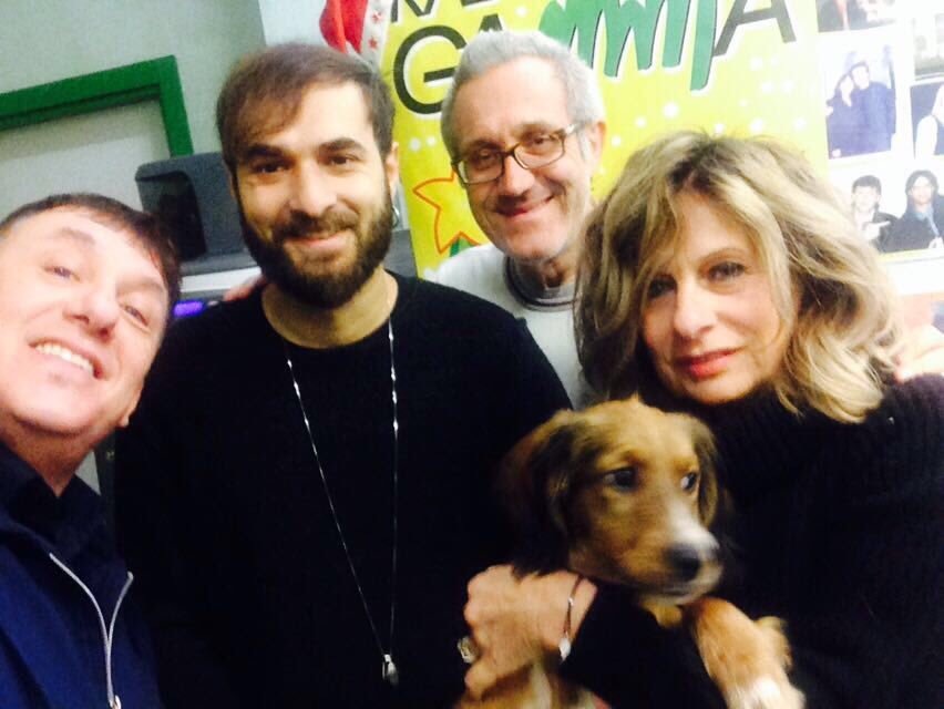 direttagamma's tweet image. @direttagamma in studio @filograziani #filippograziani #crediinme