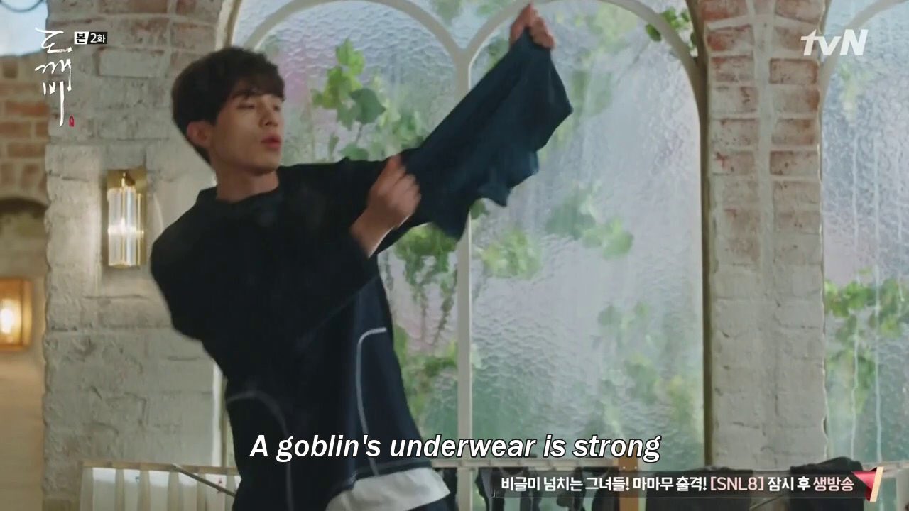 ㅤ‏ً on X: only 2 eps out and we already got an iconic goblin underwear song   / X