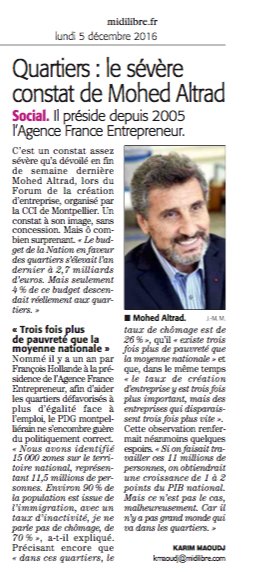 De nouvelles solutions existent pour améliorer le taux de succès des entreprises dans les QPV. @AFEcreation <a href="/axellelemaire/">Axelle Lemaire</a> <a href="/nicolaslr/">Nicolas Le Roux</a>