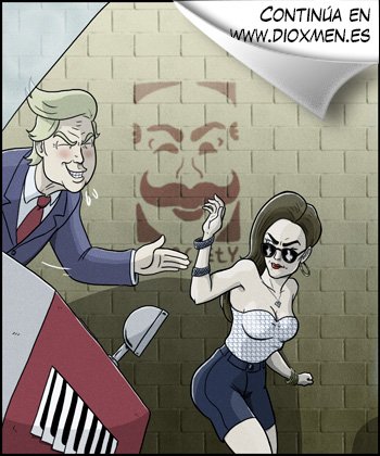 aaronilustrador's tweet photo. ¿Quién será la persona que ha ayudado a Manuwar y Tavira a derrotar al Mecha Trump? ¡Mañana lo sabremos! #DioXMen https://t.co/LDa3KM9bkQ