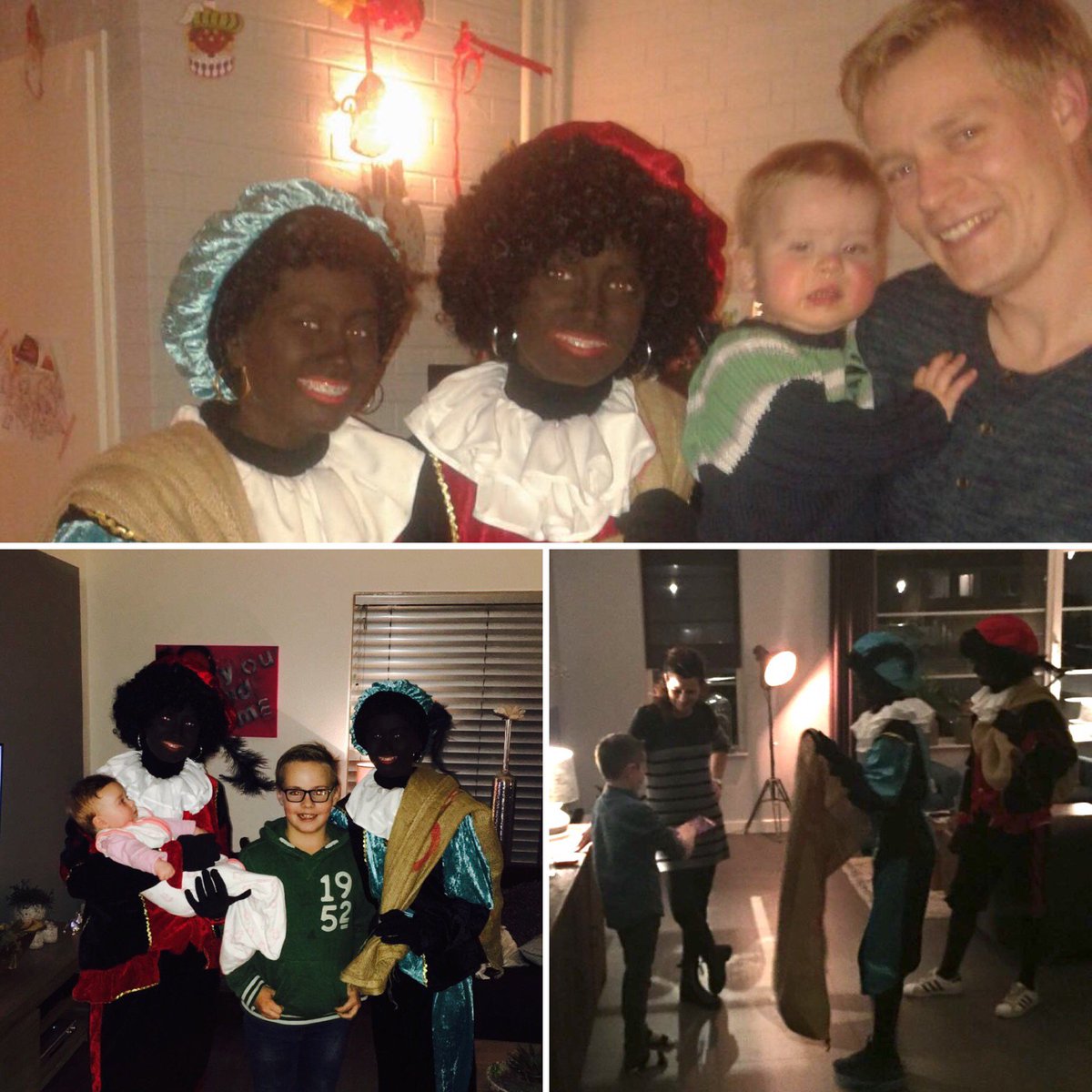 Ook de Obimex-pieten waren natuurlijk op pakjesavond onderweg om cadeautjes te brengen.Wat was het gezellig! #Obimex #familiebedrijf #afbouw