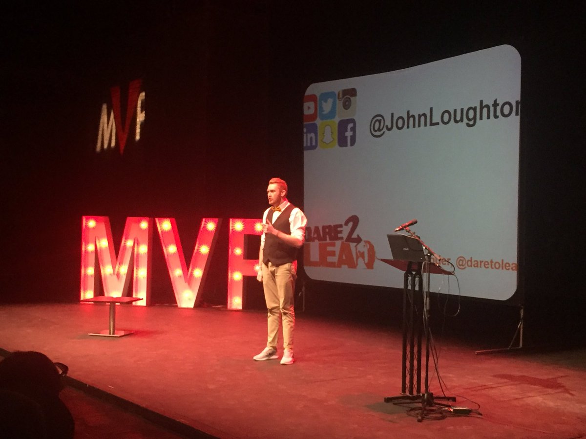 Message from <a href="/JohnLoughton/">John Loughton BEM</a> "let's stop describing young people as the leaders of tomorrow when they are the leaders of today" #mvpscotland