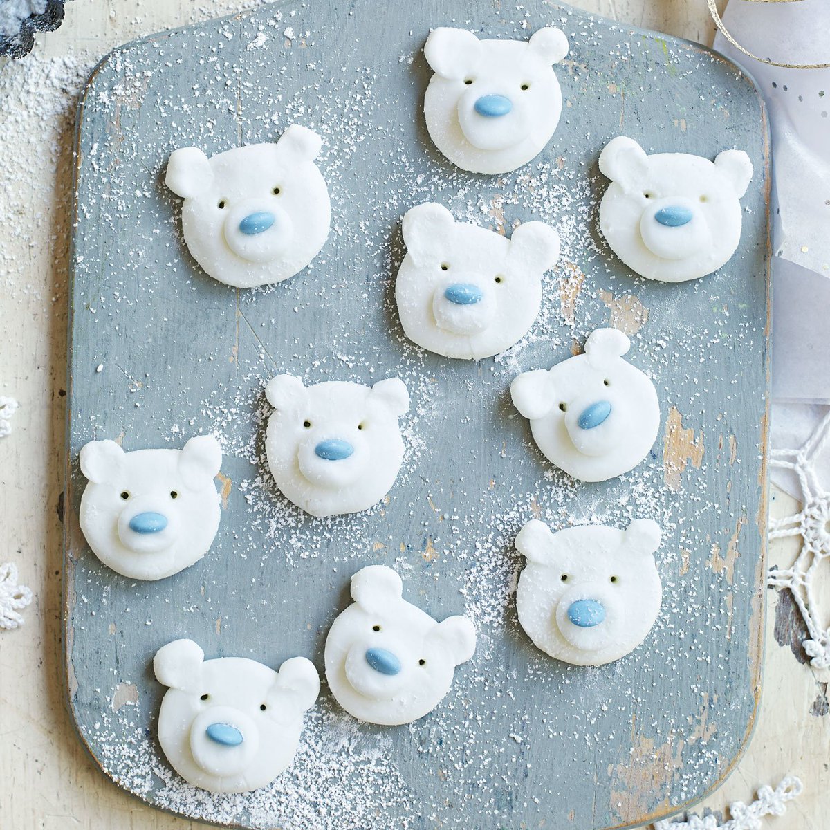 How to make polar bear peppermint creams: bbcgoodfood.com/recipes/polar-…