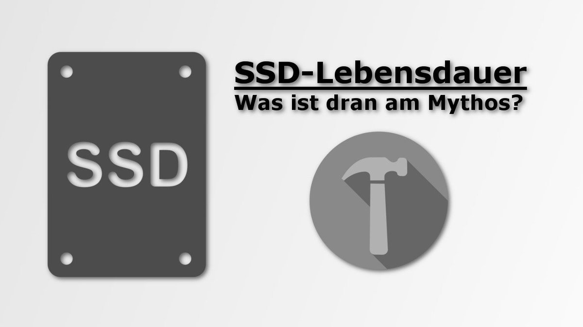 TechAdviseDE's tweet photo. #SSD-Festplatten halten angeblich nicht so lange wie HDD-Platten. 

Der Mythos rund um die SSD-Lebensdauer im Check: https://t.co/vLAWg1BuIa https://t.co/g1zeEeZSrB