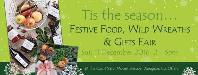 Edgillwhl's tweet photo. RT pls #MountBriscoe #ChristmasFair Dec11 #Offaly #shoplocal #craft & #artisanfood #Christmas #wreaths #Daingean @visitoffaly @OffalyHour https://t.co/GO3kdWBh8z