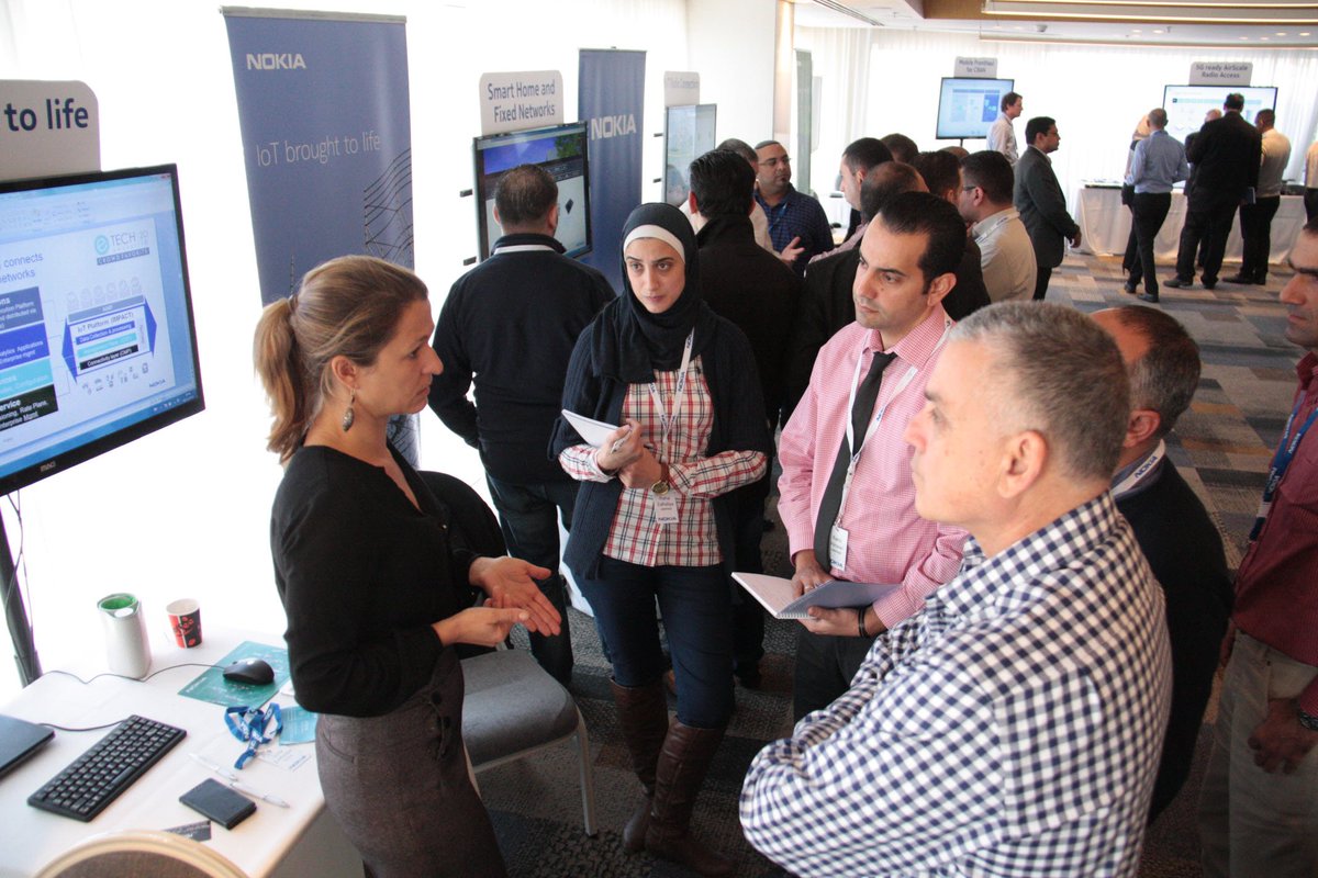 FFassl's tweet photo. Rana from Jawwal Marketing likes @Jujutwitt presentation on #IoT at @Nokia roadshow in Tel Aviv. https://t.co/0aY2CwkAfz