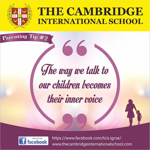 TCIS_IGCSE's tweet image. Always talk #respectfully,politely &amp;amp; in a #language they understand. How you #talk to them,will reflect on how they will talk to others!