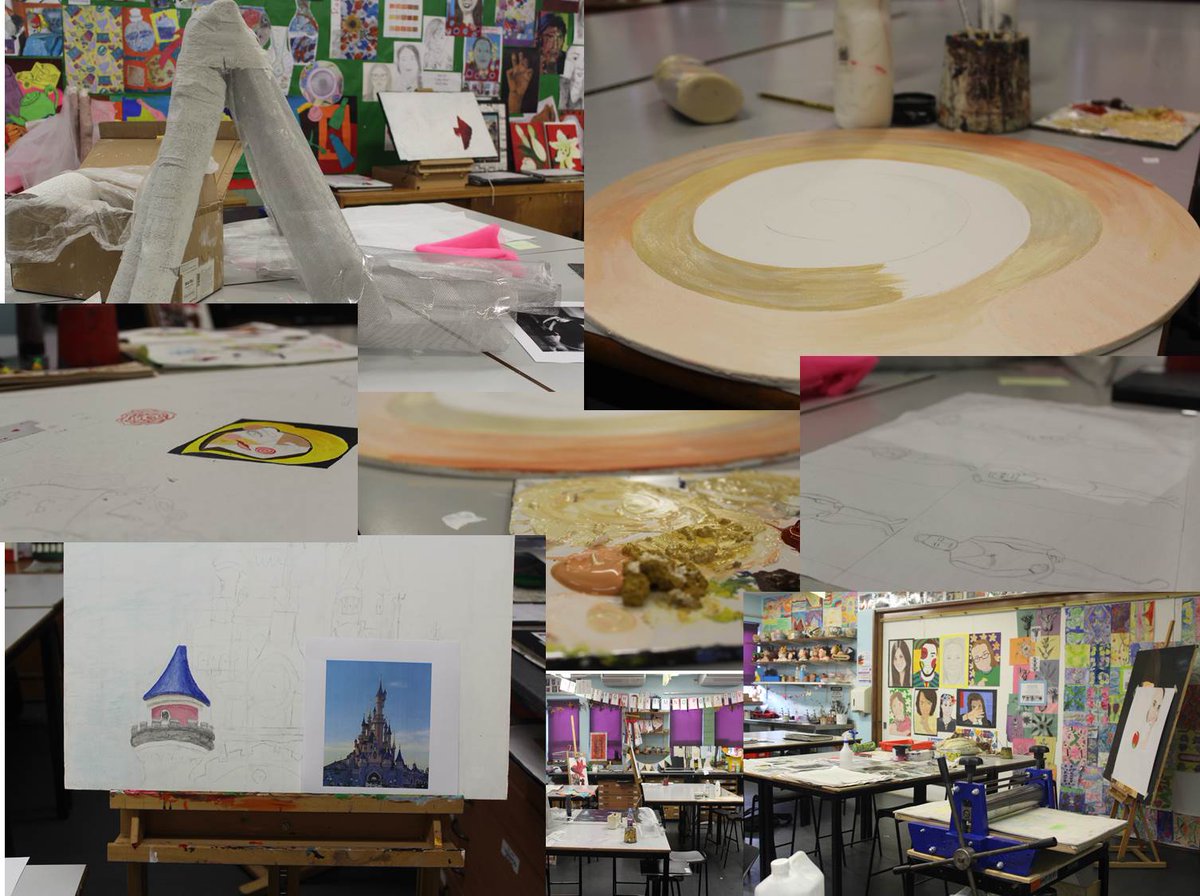 misshunterart's tweet photo. Day 2 of the art mock. 2 hours down, 3 more to go! https://t.co/rxYT9hFzvX
