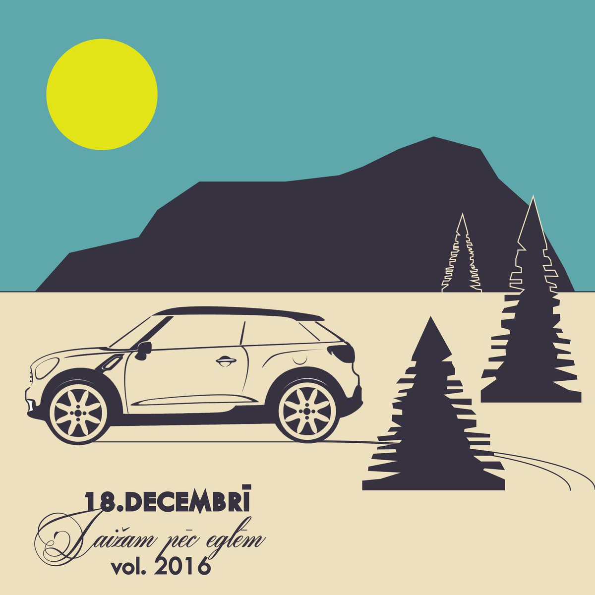 Brauciens "Laižam pēc eglēm!" vol.2016 18.decembrī! Papildus informācija bit.ly/2gYdaLt