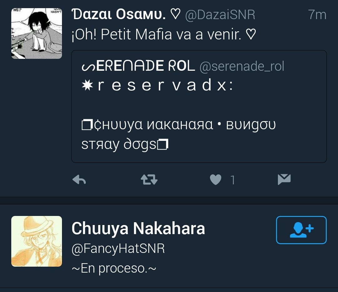 DazaiPDX's tweet photo. –Le ha gustado como le ha llamado. Le va a llamar a partir de ahora siempre así. https://t.co/81Q2KilTcO