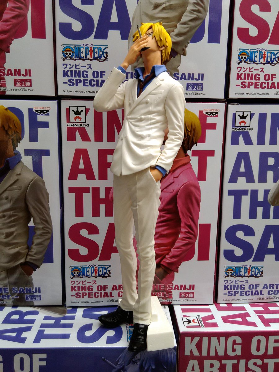 O Xrhsths ラウンドワン鳴海店 Sto Twitter 景品情報 ワンピースよりサンジの新フィギュア 本日入荷いたしました なんと ラウンドワン限定商品 スーツの色は白とピンクの2種類で どちらもクールでかっこいいです ラウワン ワンピース サンジ 限定