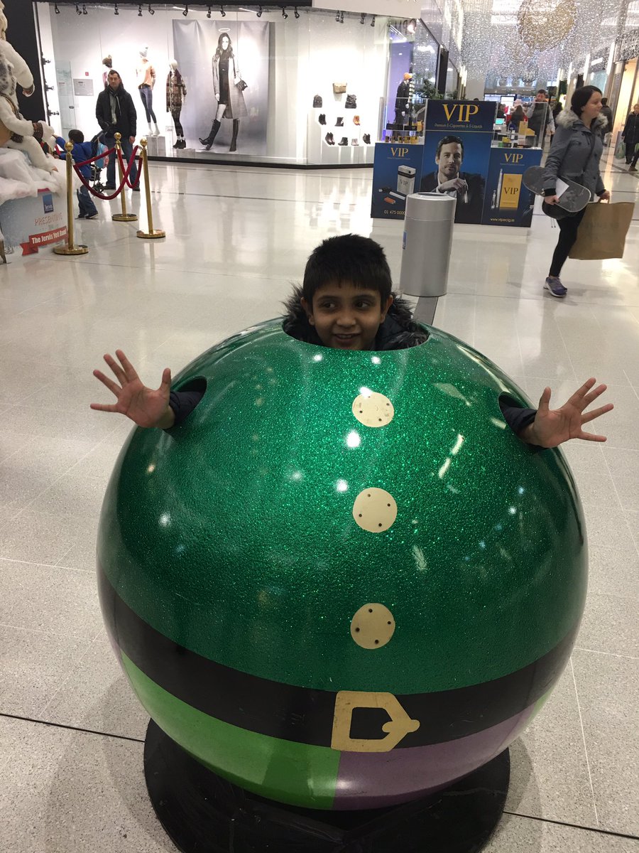 emer_cormack's tweet photo. Our weekly trip to the library! Checking out some Christmas  decorations on the way 🎅🏼 https://t.co/JorcqUdIYS