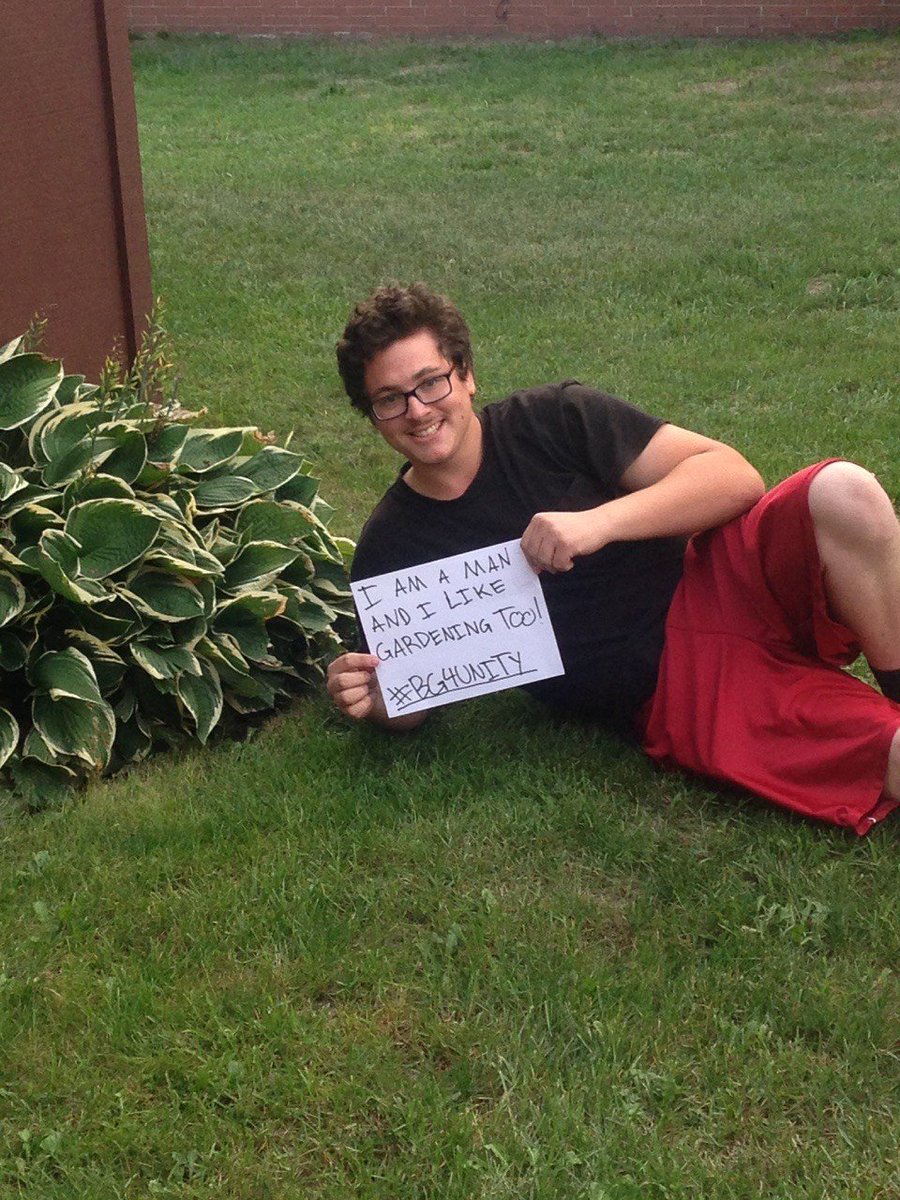 BG4Unity's tweet photo. "I am a man, and I like gardening, too!" -Jordan :) #BG4Unity #ShatteringStereotypes #Gender https://t.co/vqc8yjzqaH