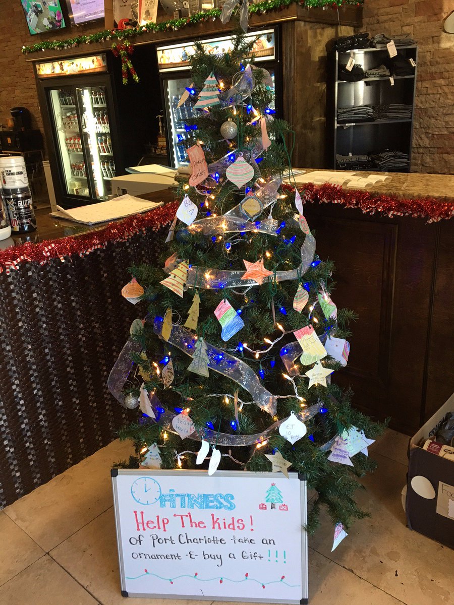 BGCofCCFL's tweet photo. THANKS Around the Clock Fitness #PortCharlotte for collecting toys for our Club kids. Stop by, pick an ornament &amp; get a gift for a child. https://t.co/GLOQLUE5KQ