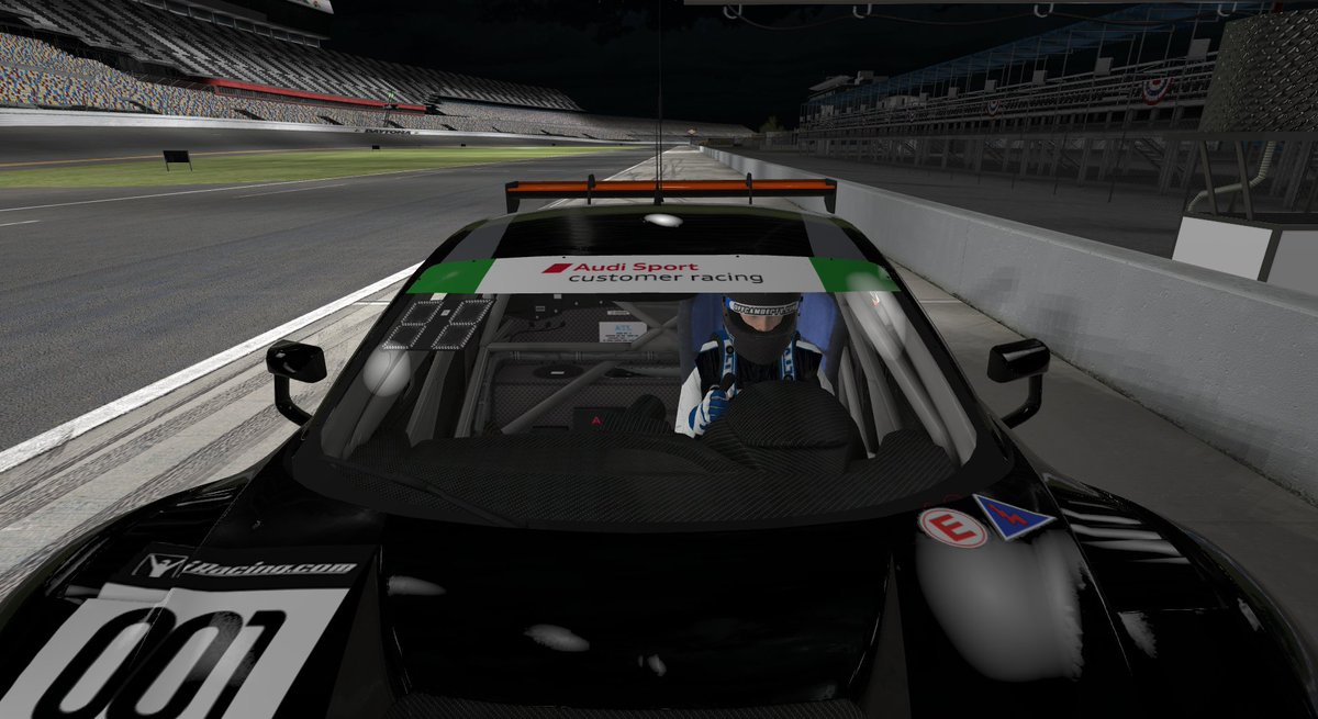 dastew's tweet photo. Finished the Audi Sport Customer Racing windshield banner last night also. https://t.co/KgLE3KrXfj